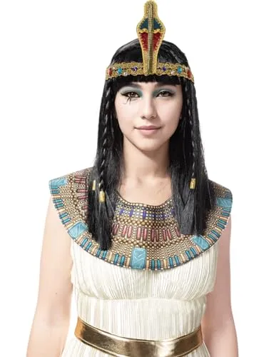 Funidelia Diadema Cleopatra copricapo donna dorato