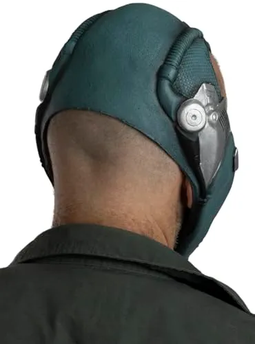Funidelia Batman Maschera di Bane maschera azzurra adulto