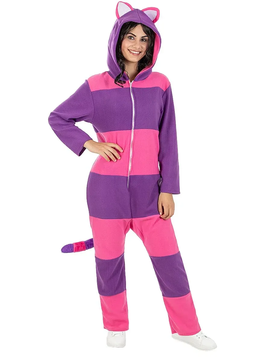 Funidelia Gatto Cheshire Stregatto onesie donna viola