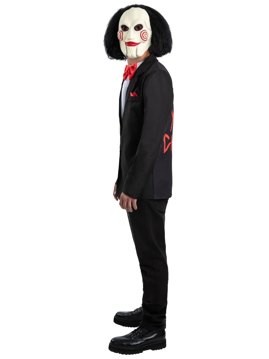 Smiffys Saw Jigsaw kit costume uomo M giacca maschera horror