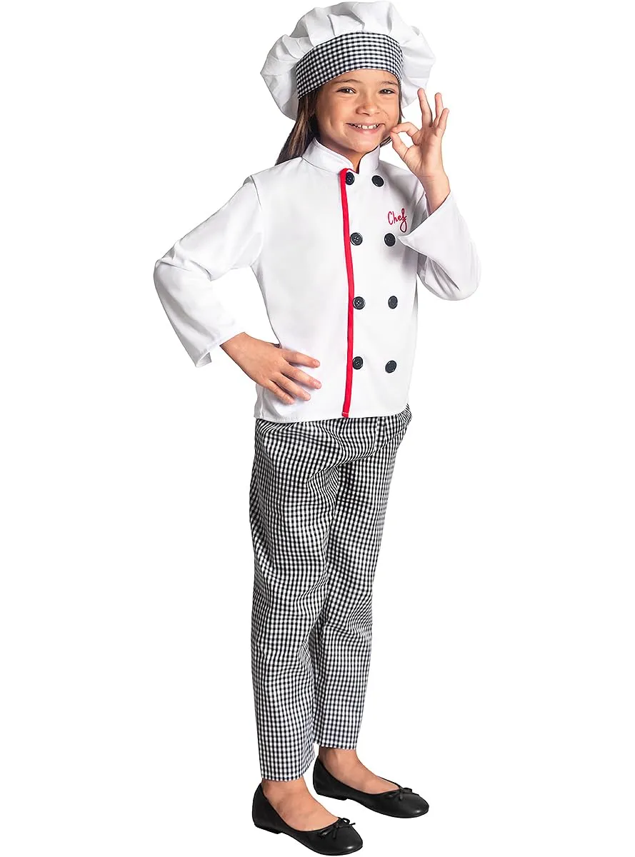 Funidelia Chef costume bambino 5-6 anni bianco