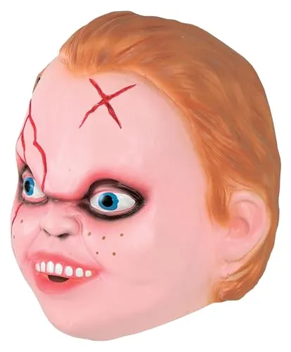 Fiestas Guirca Bambola Diabolica Maschera Lattice Halloween
