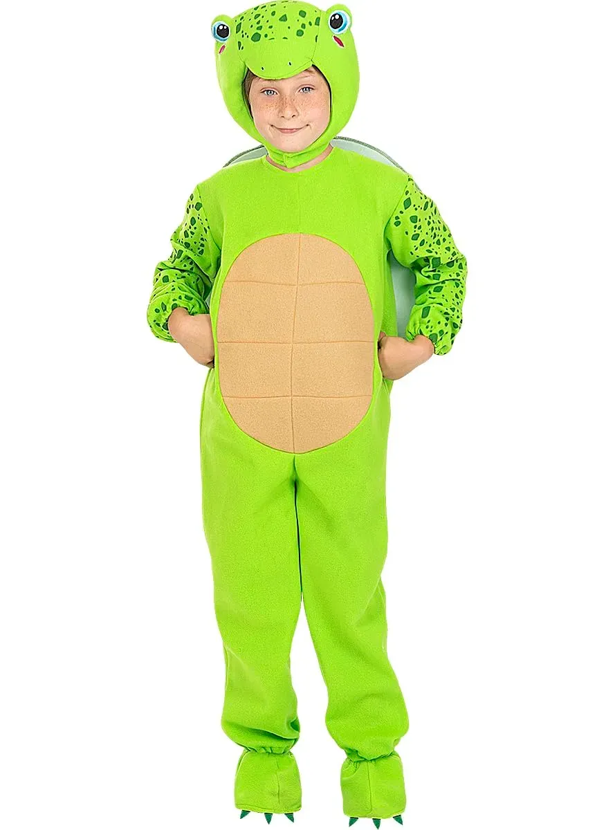 Funidelia Tartaruga Costume Bambino 5-6 Anni Verde