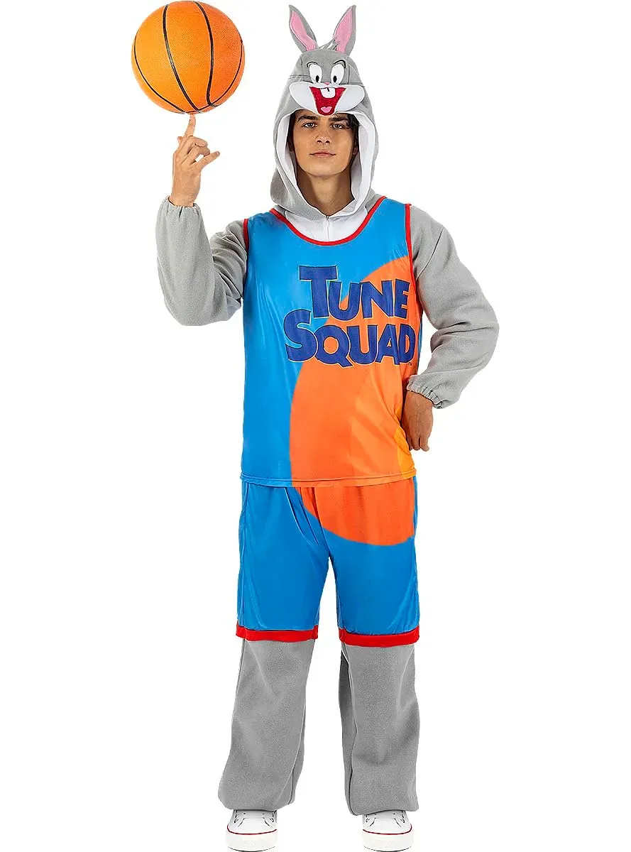 Funidelia Space Jam Bugs Bunny costume adulto grigio cartoni