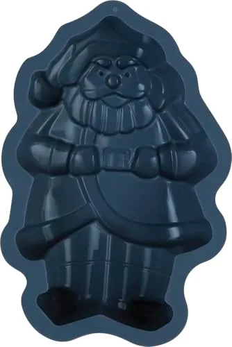 Fiestas Guirca Festa Babbo Natale stampo torta silicone grigio