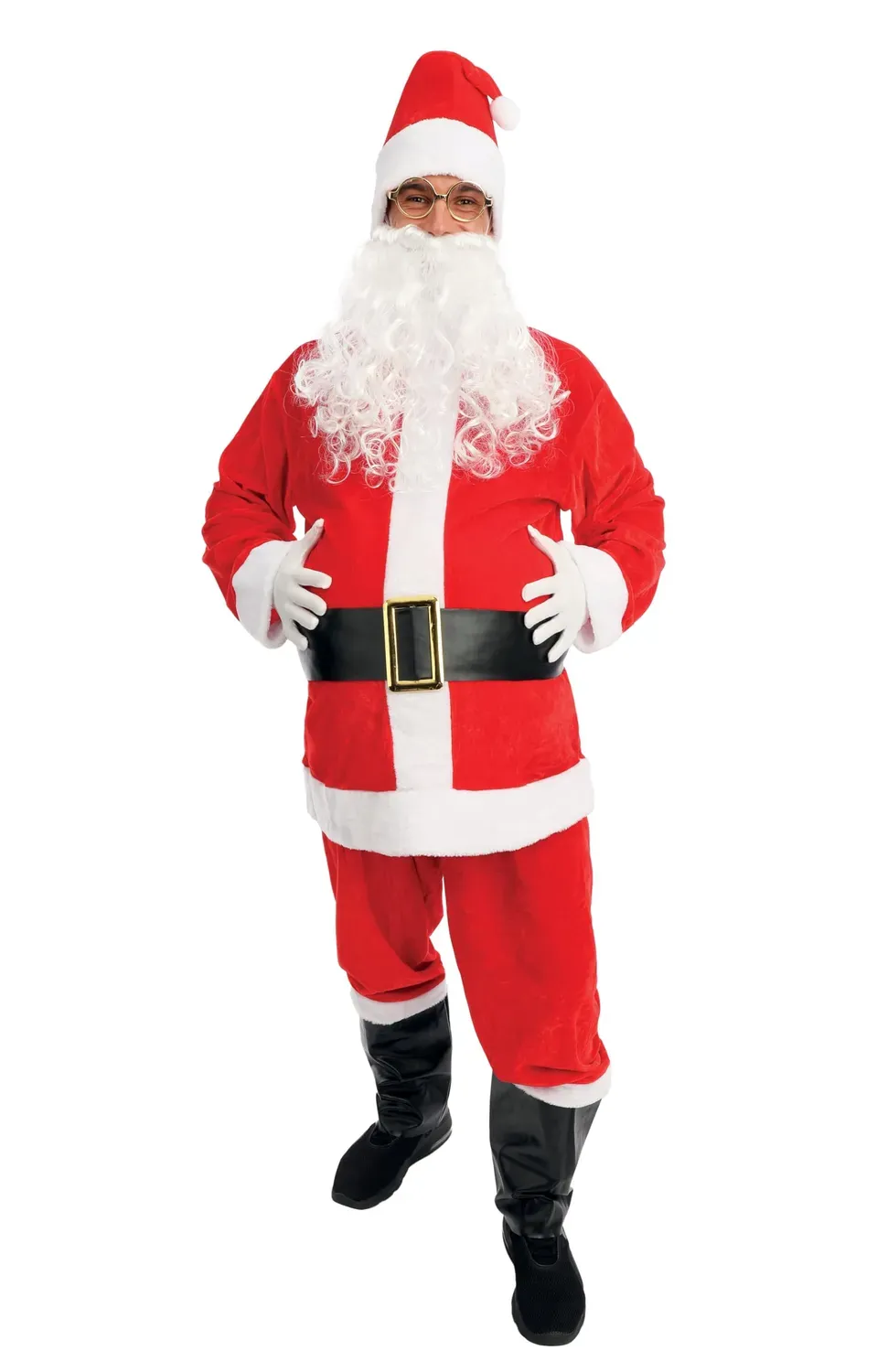 P'tit Clown Babbo Natale re66810 Costume XXL Velluto
