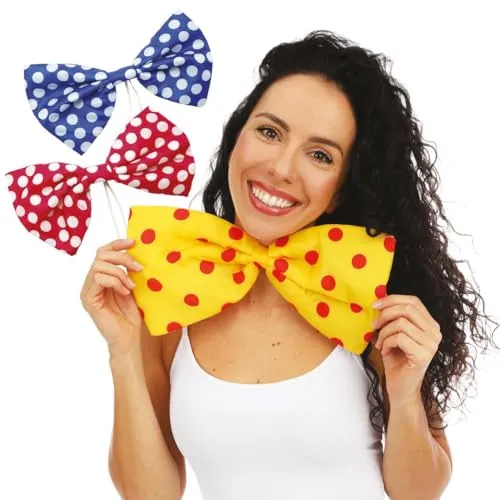 P'tit Clown Papillon Gigante Pois Clown 20x12,5 cm