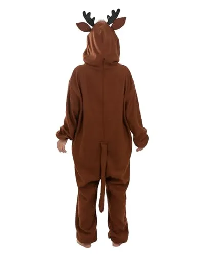 Funidelia Costume da Renna Uomo M-L Natalizio