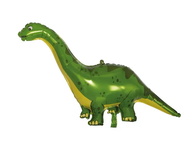 P'tit Clown palloncino alluminio brachiosauro compleanno