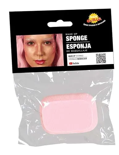 Guirca 15553 spugna trucco rosa professionale