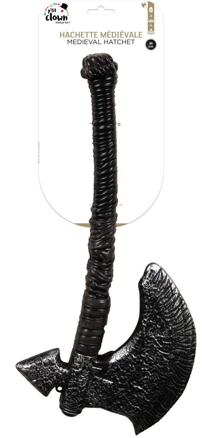 P'tit Clown Re32568 ascia medievale giocattolo 46 cm