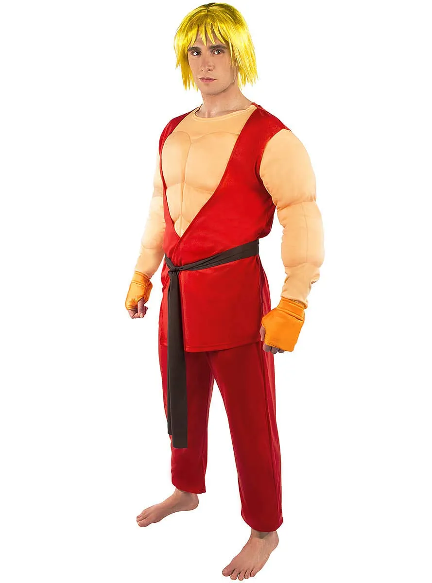 Funidelia Street Fighter Costume Ken uomo rosso ufficiale