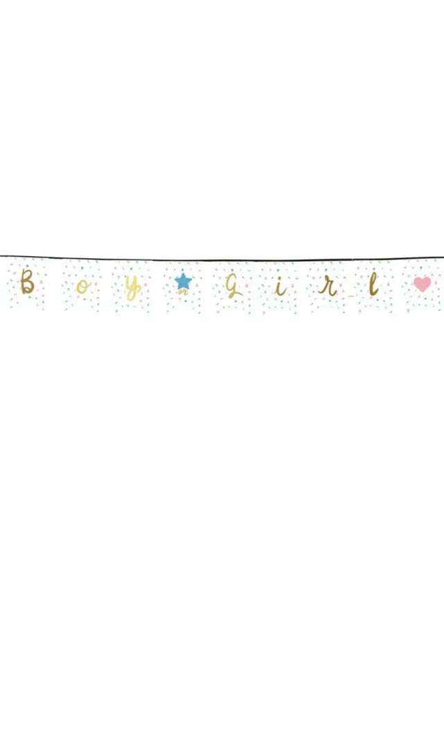 Fiestas Guirca Festone It's a Boy or a Girl 220 cm