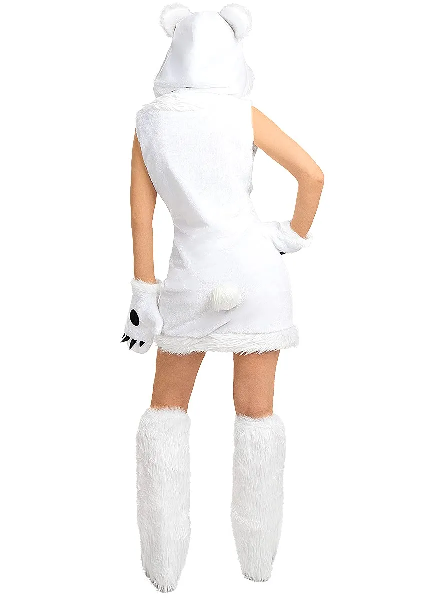 Funidelia orso polare costume donna S caldo
