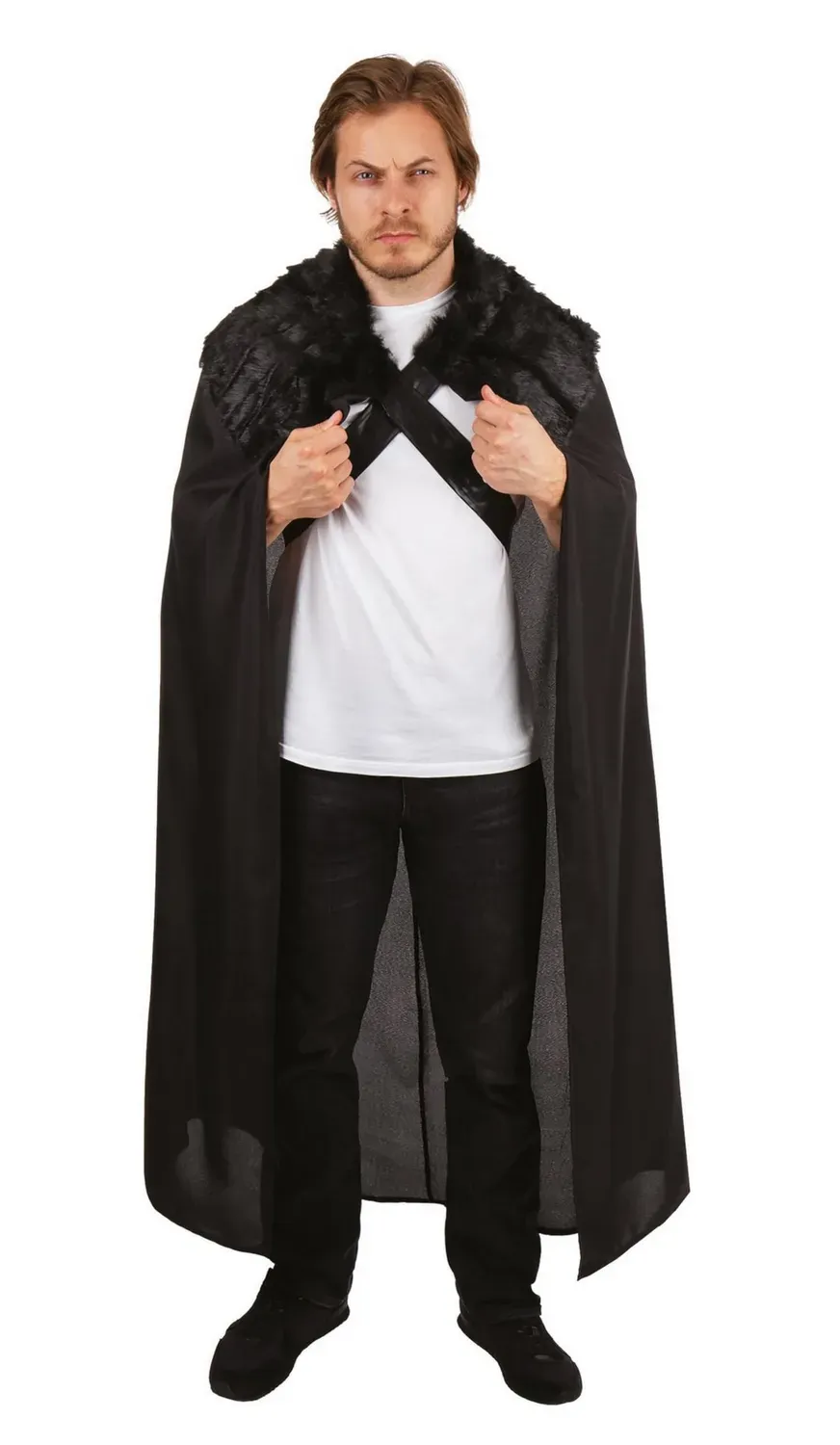 P'tit Clown 44185 mantello cavaliere nero taglia unica