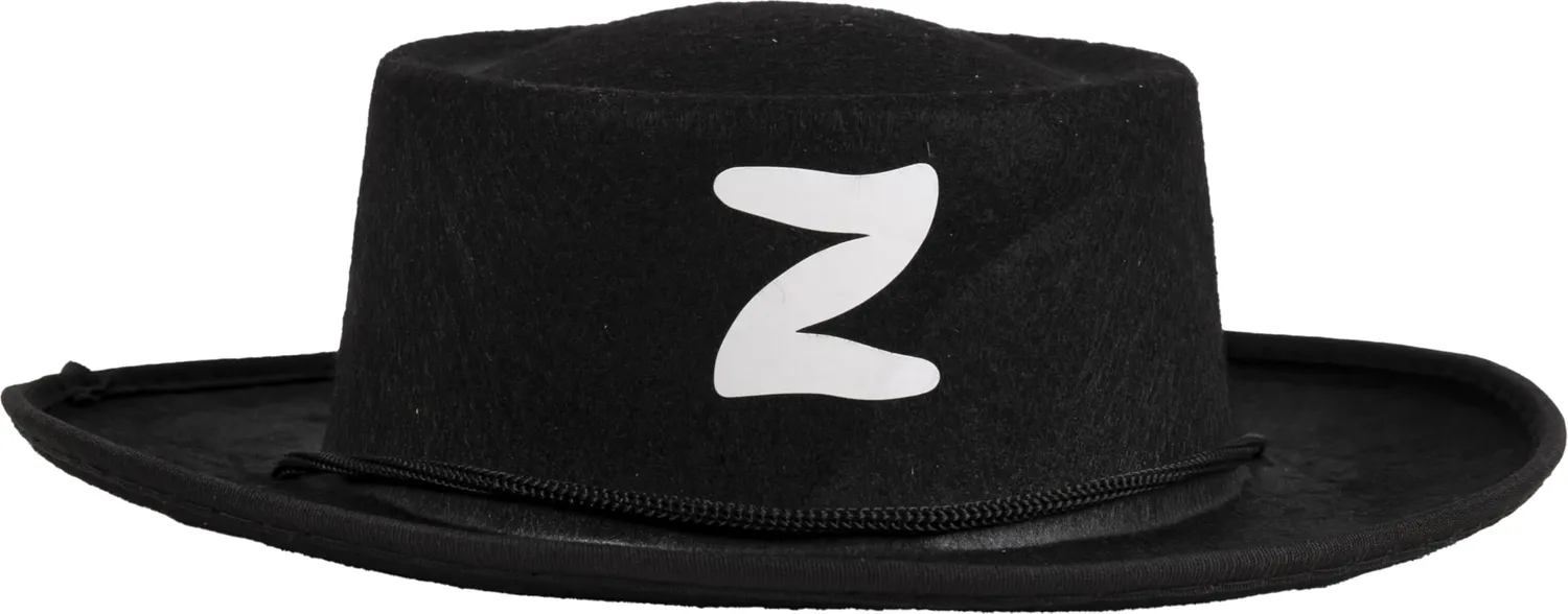 P'tit Clown 10600 Cappello Feltro Bambini Nero Bandito