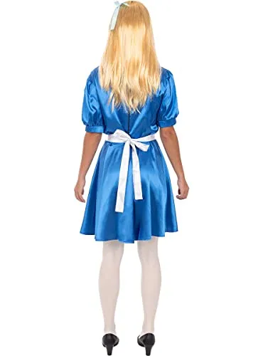 Funidelia Alice parrucca donna bionda con nastro