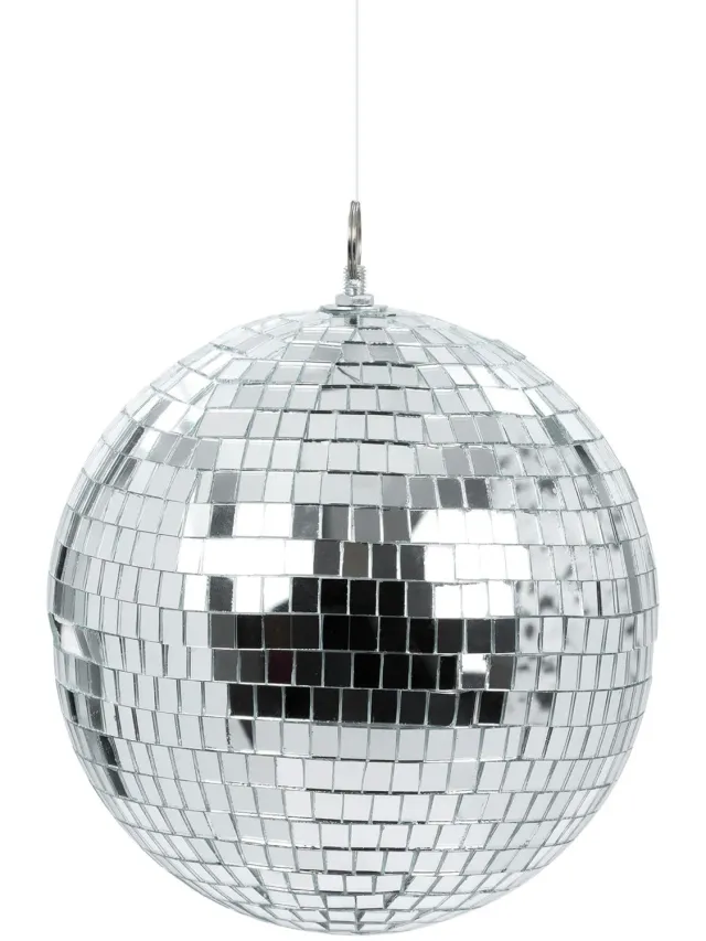 Smiffys Disco Ball palla argento specchiata