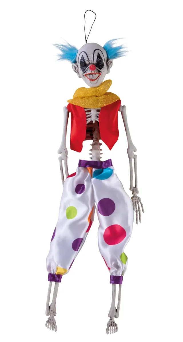 P'tit Clown scheletro clown decorazione 40 cm Halloween