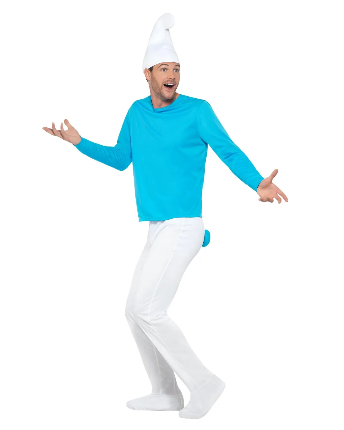 Funidelia Puffi cappello bianco adulto ufficiale