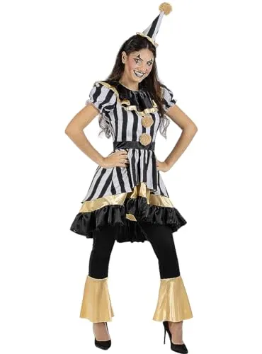 Funidelia Clown Horror Deluxe costume donna M porpora