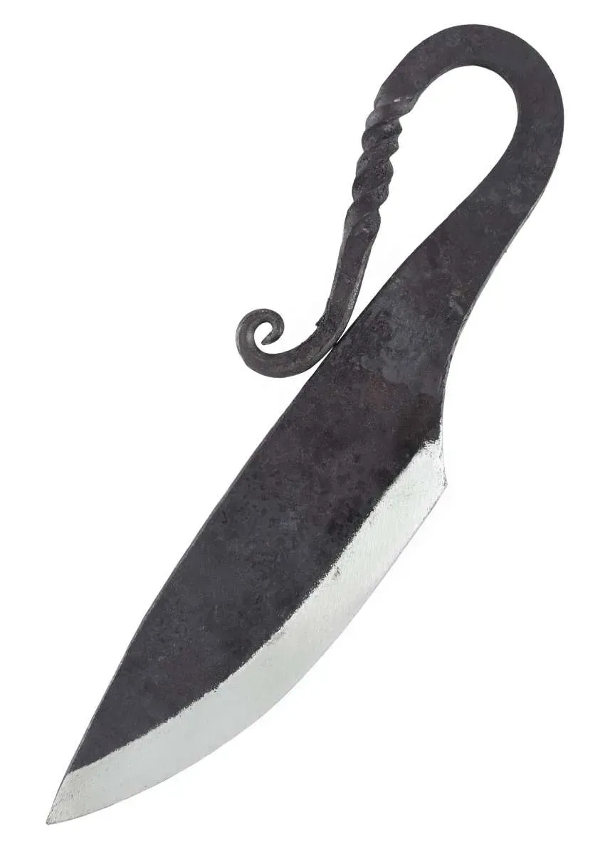 La Bottega di Merlino Coltello Medievale largo con custodia