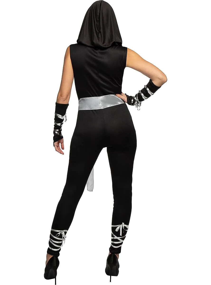 Funidelia Ninja costume donna nero XS