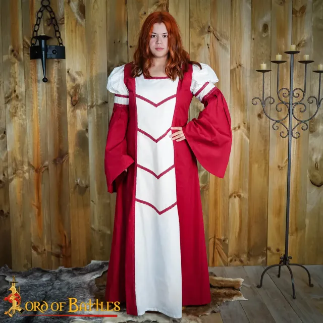 La Bottega di Merlino Isabella abito in cotone medievale
