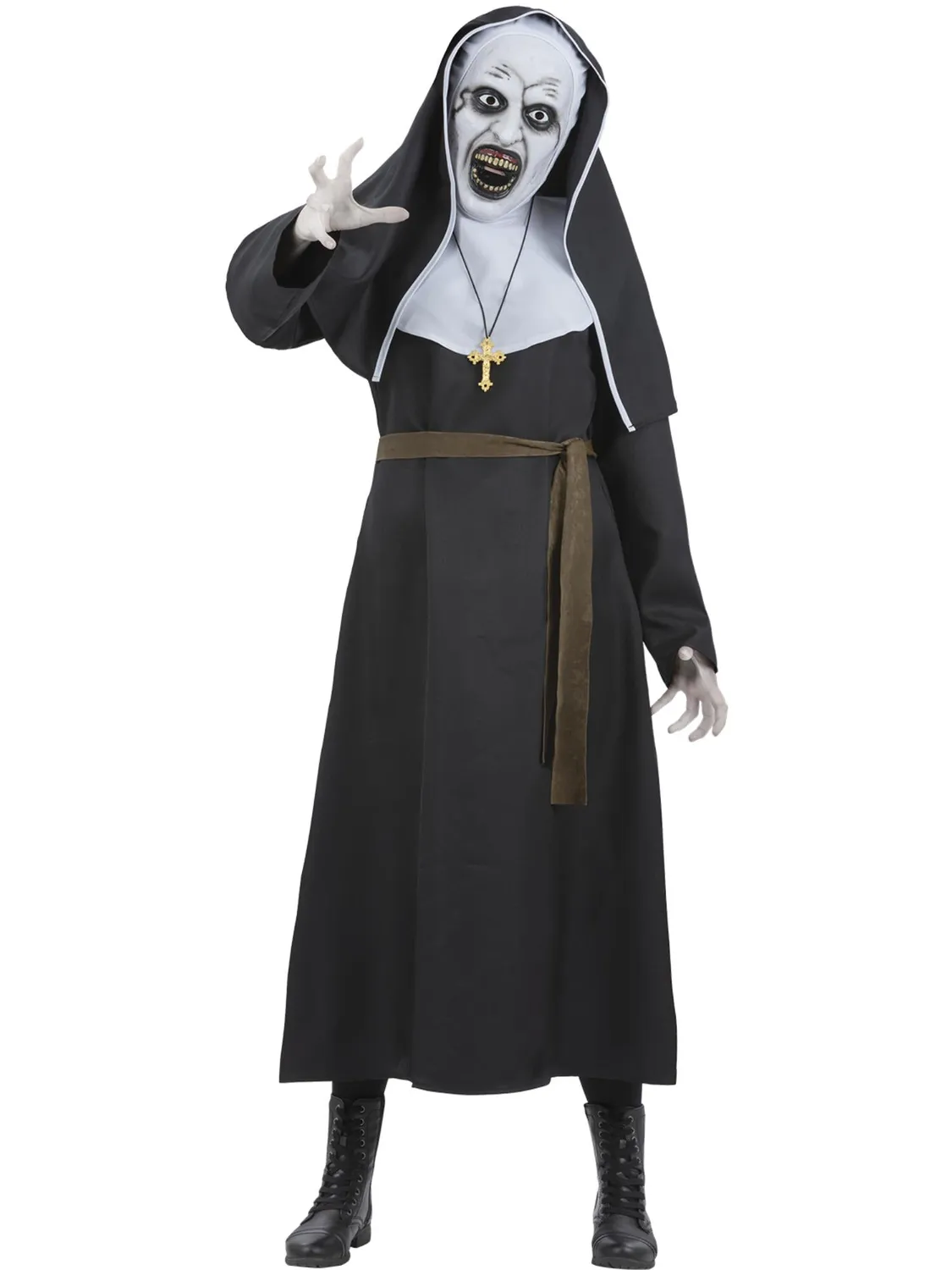 Smiffys The Nun Valak costume adulto nero taglia M