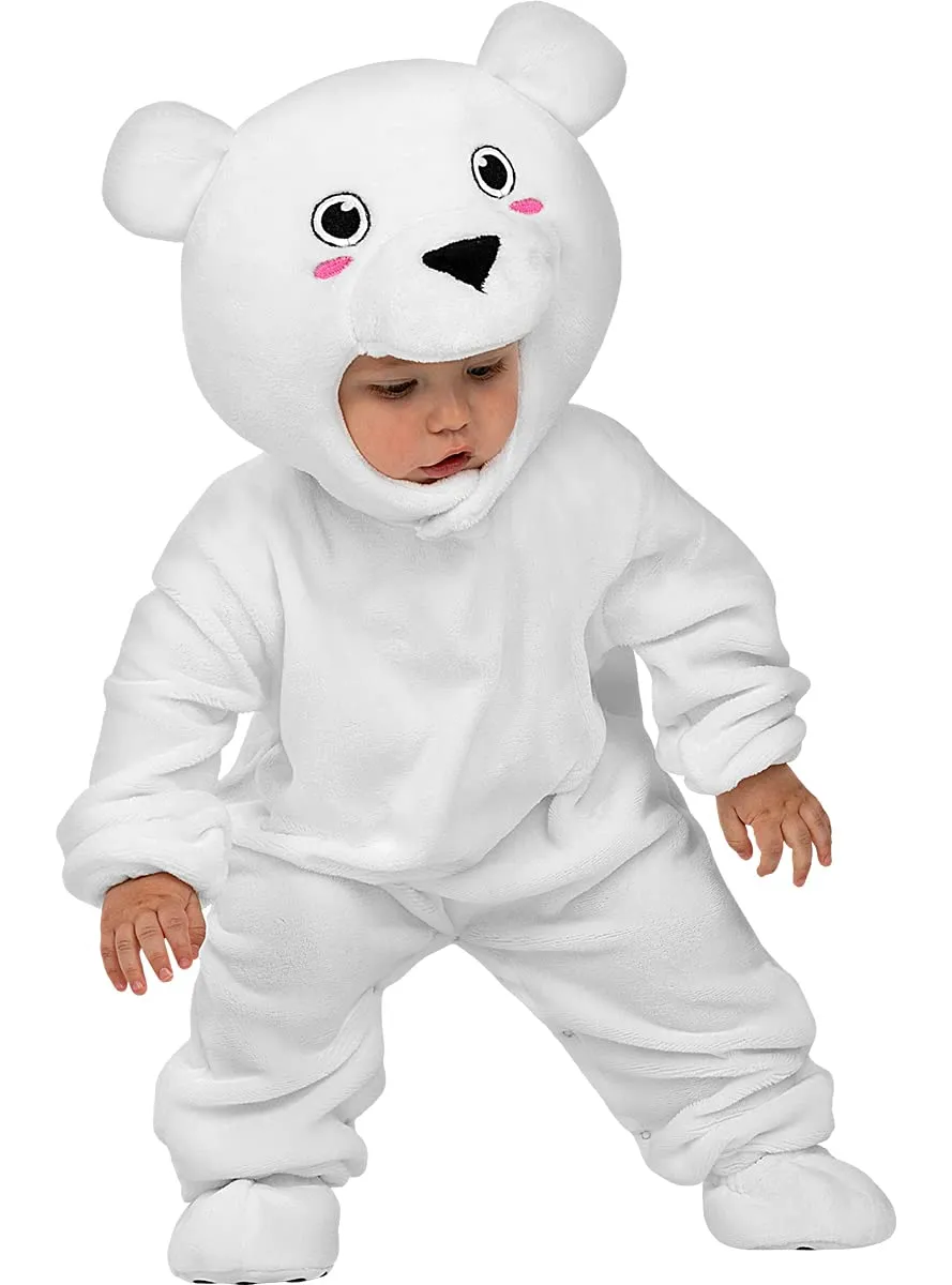 Funidelia Orso Polare Costume Neonato Bianco Morbido