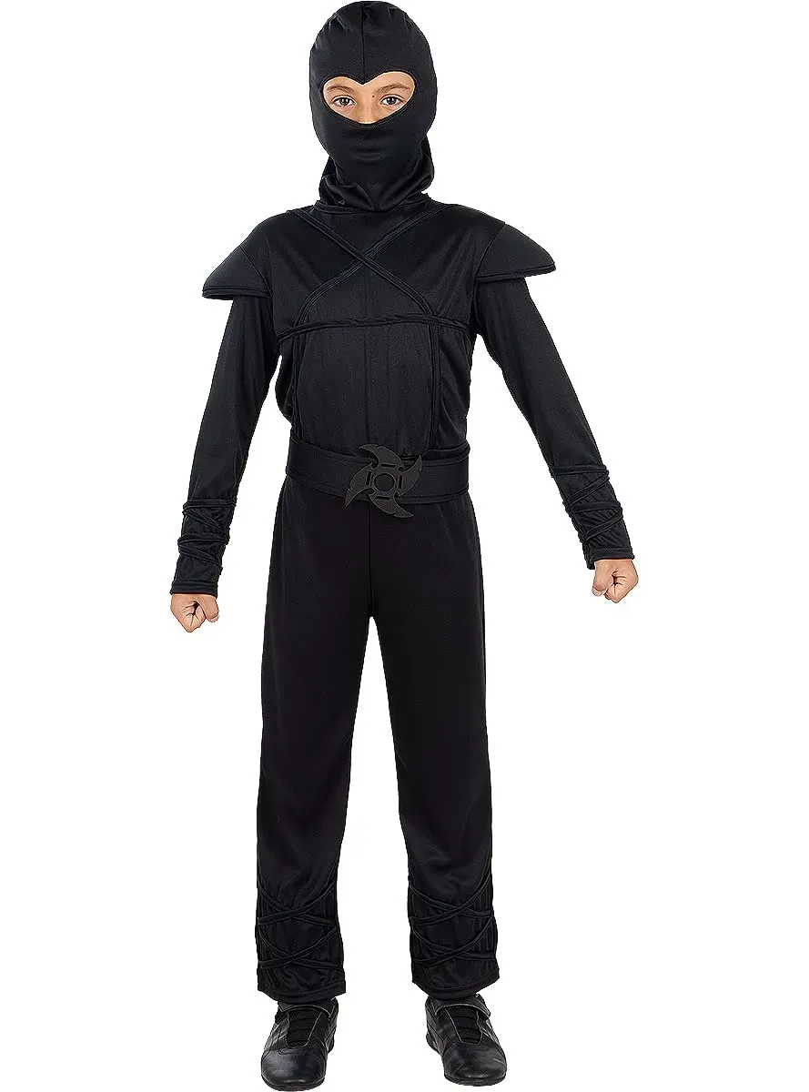 Funidelia Ninja costume bambino 3-4 anni nero