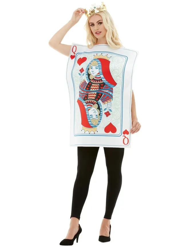 Funidelia Regina di Cuori costume donna Standard bianco carte