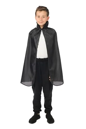 P'tit Clown 16233 Mantella Bambino Nero 90cm Taglia M