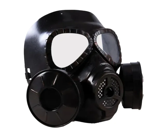 P'tit Clown 21076 maschera gas nera plastica unisex