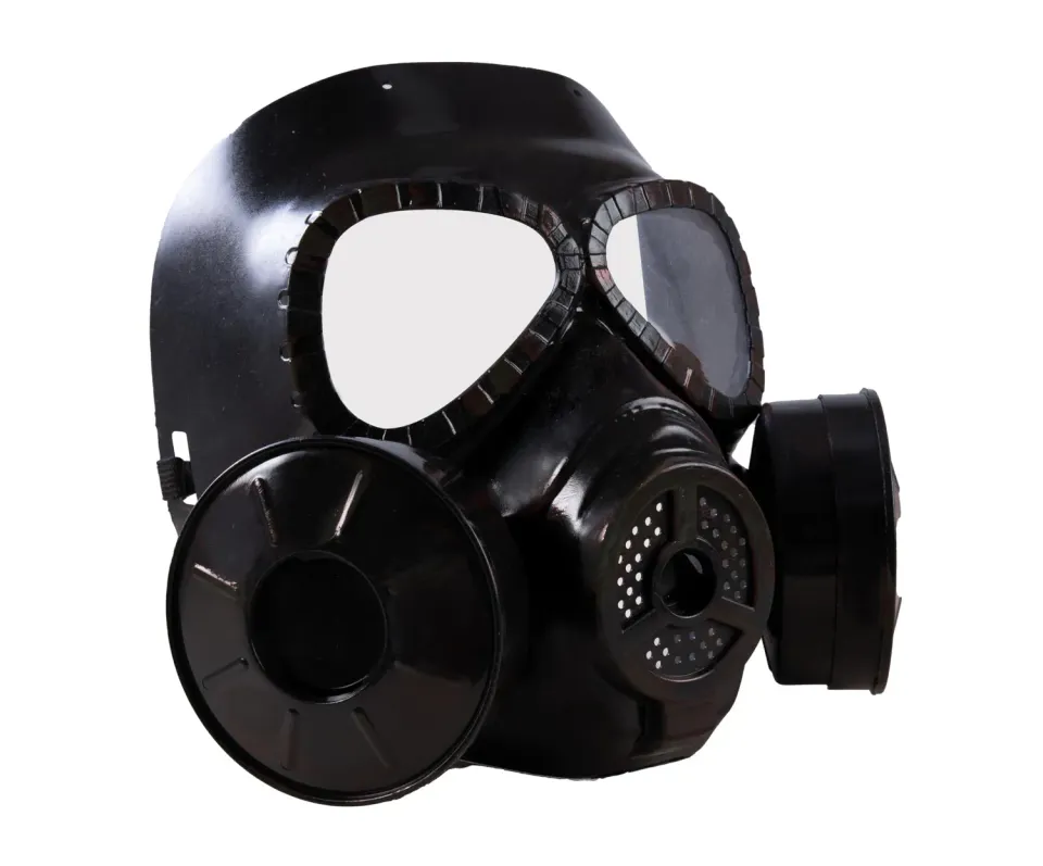 P'tit Clown 21076 maschera gas nera plastica unisex