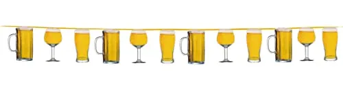 Guirca Ghirlanda Birre 3 m decorazione festa Oktoberfest