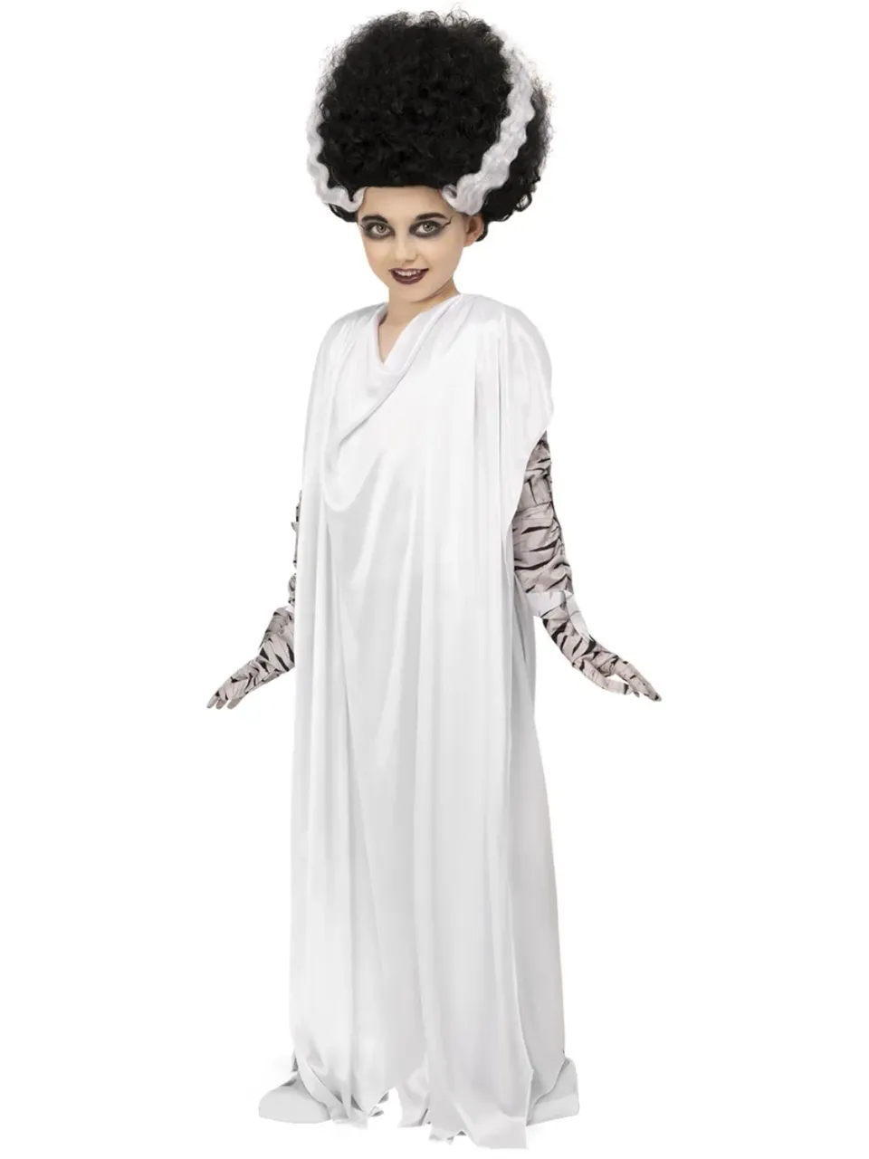 Smiffys Universal Monsters Bride Frankenstein costume bambina 4-6 anni