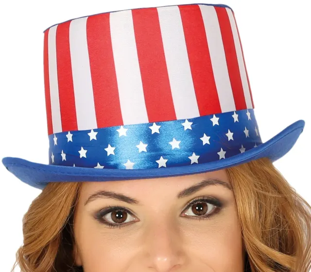 Guirca cilindro bandiera americana Zio Sam unico