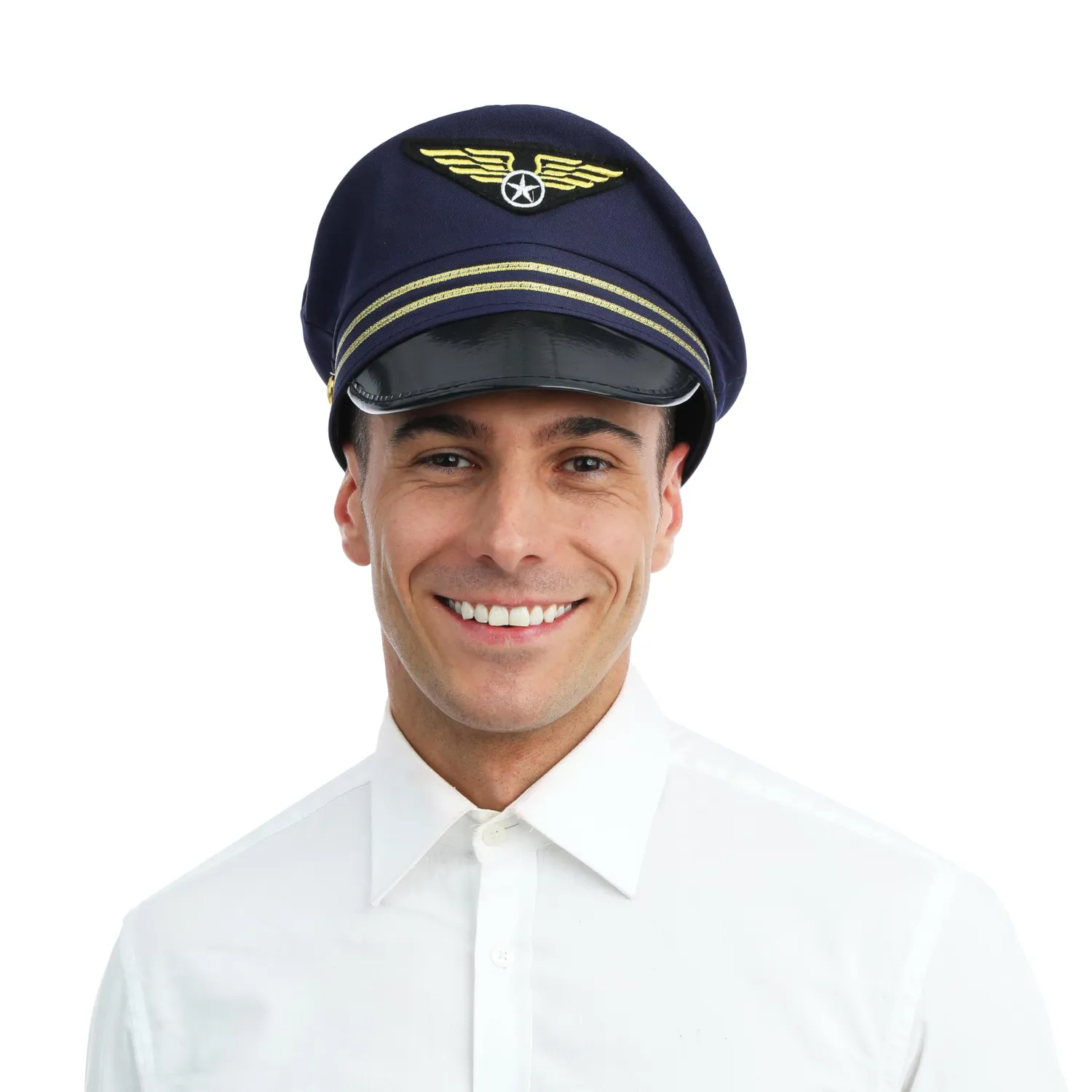P'tit Clown 74601 Cappello Pilota Aria Blu Adulto