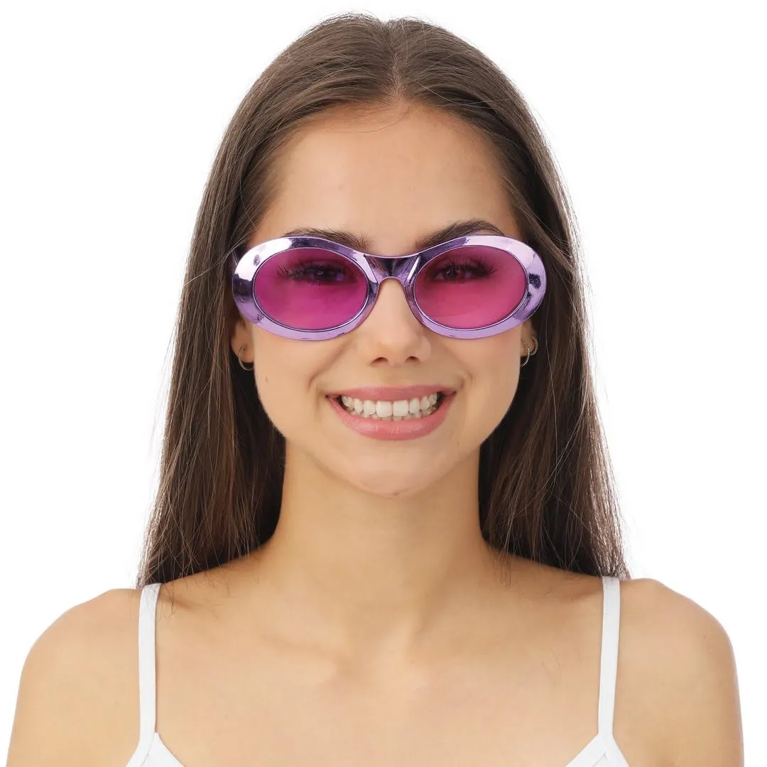 P'tit Clown 24581 occhiali glitter carnevale assortiti