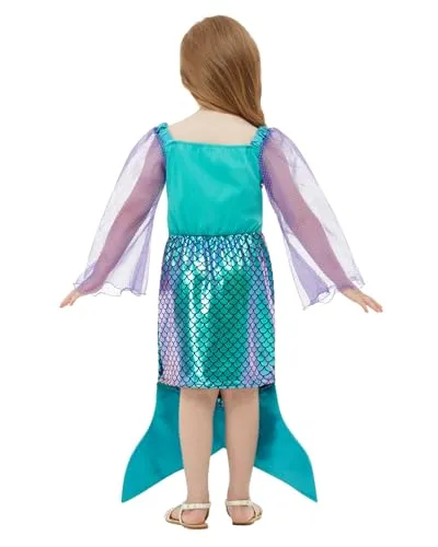 Funidelia Sirena costume bambina 3-4 anni con abito