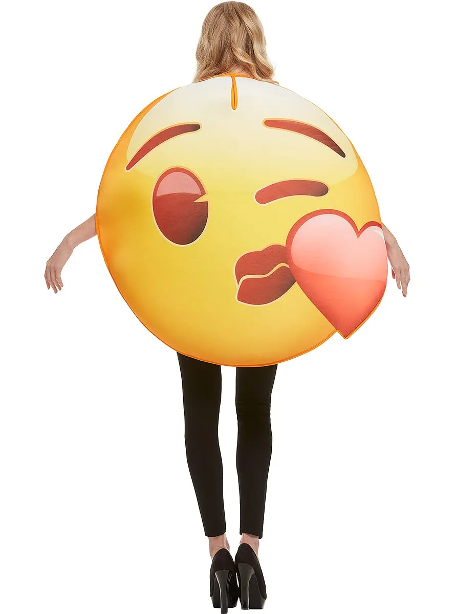 Funidelia Emoji Bacio di Cuore Costume Standard Giallo