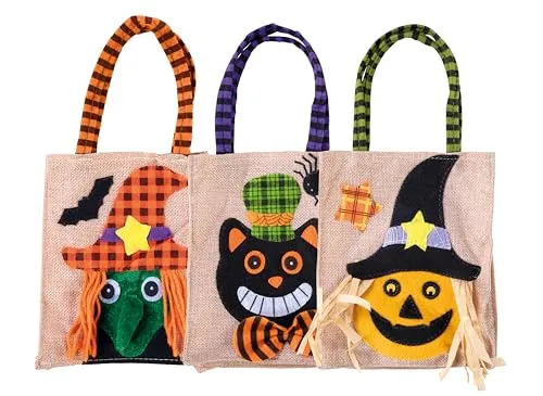 P'tit Clown Borsa Iuta sacchetto Halloween dolcetto