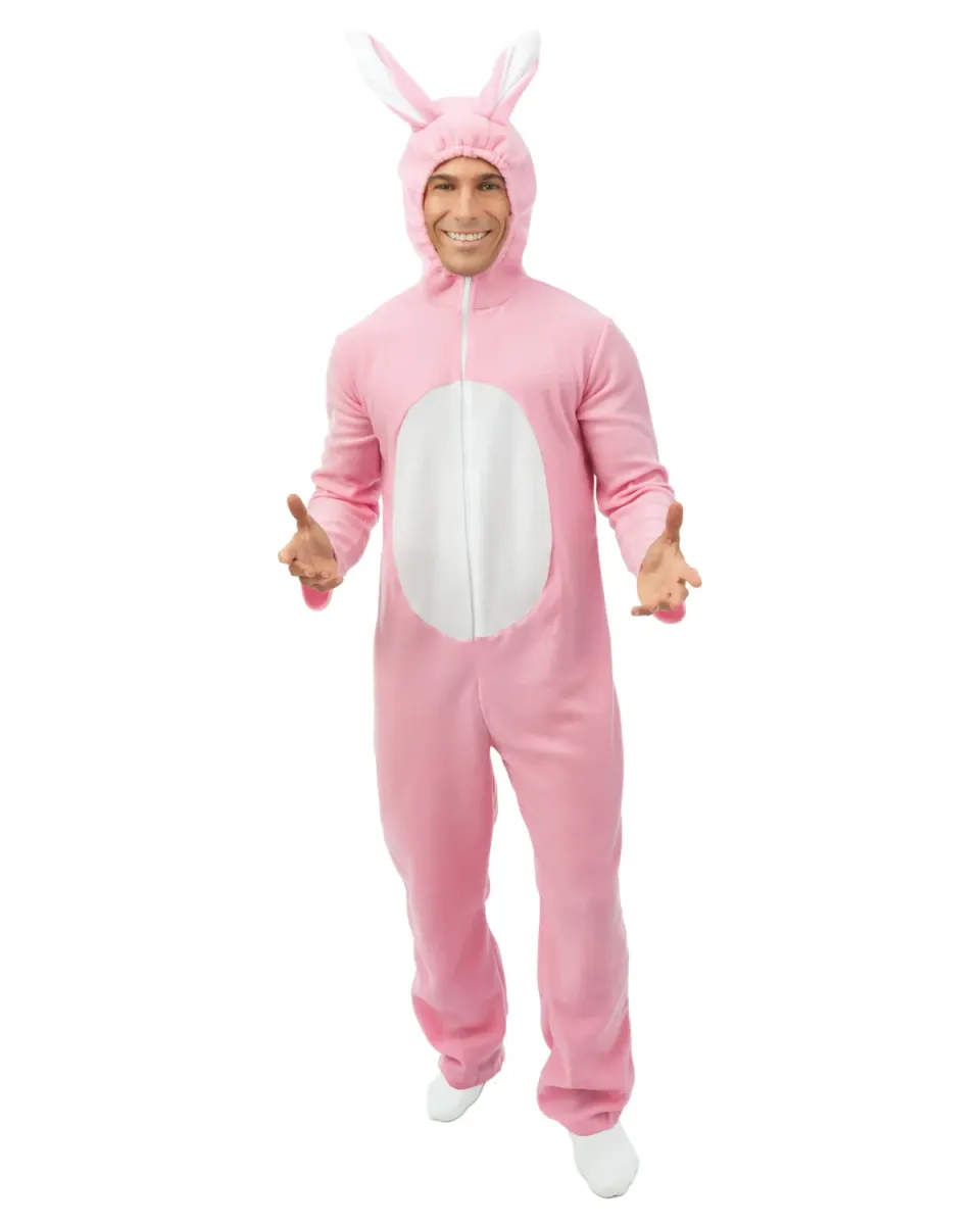 P'tit Clown Coniglio costume adulto unisex bianco