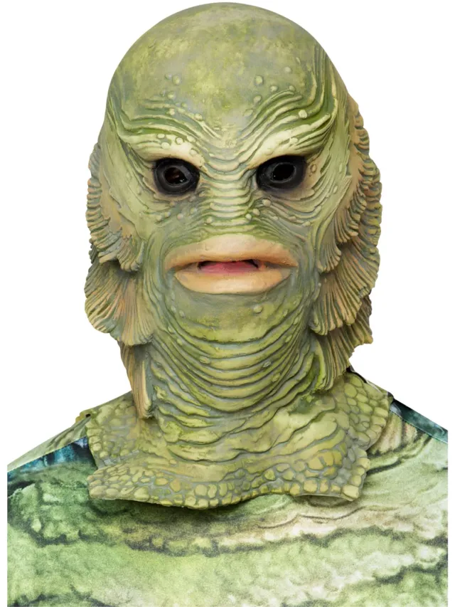 Smiffys Universal Monsters Creature Black Lagoon maschera lattice