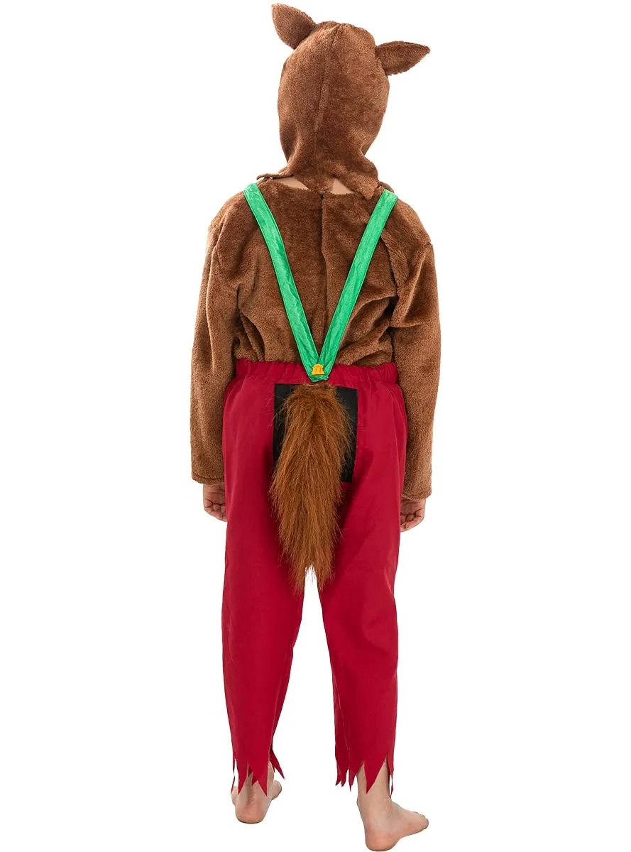 Funidelia Lupo Marrone Costume Bambino 5-6 Anni