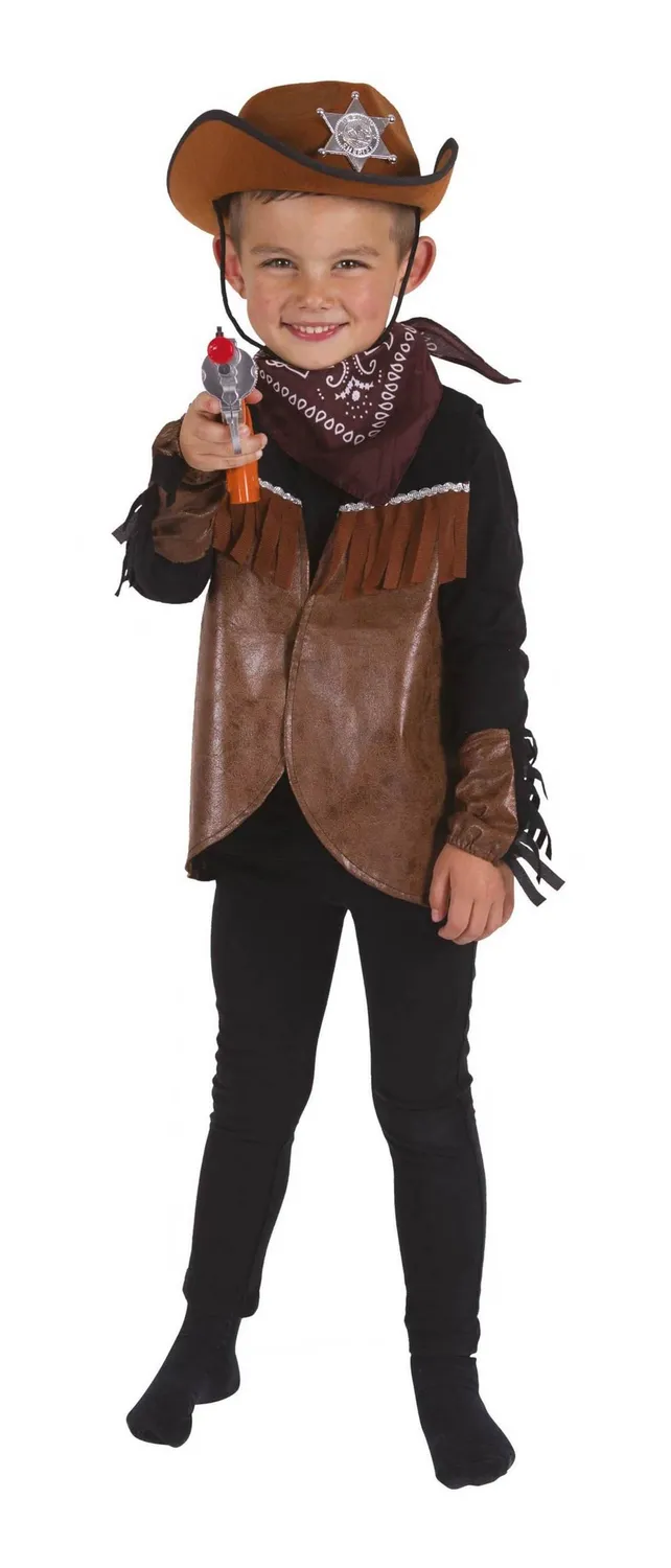 P'tit Clown 21010 Set Cowboy Bambino Taglia Unica Carnevale